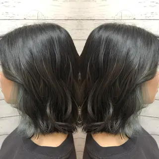 ミディアム カラー 韓国ヘア🤍髪質改善 🇰🇷AKANEのヘアスタイル