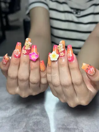 ネイル if Hair＆Nail Salon所属・IKA /海外ネイル /個性派/ワンホンのネイルデザイン