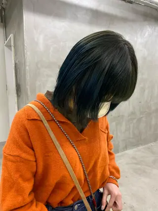 ショート カラー yiye 青山所属・無料カットモデル募集 🌱ひょうがのヘアスタイル