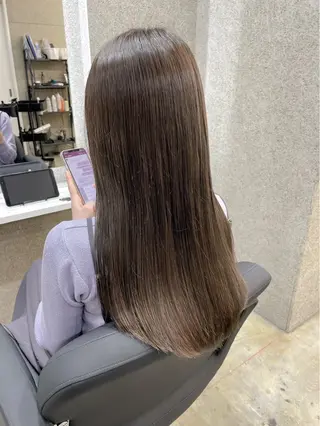 ロング 門仲[ミニモ限定] ✂️ヤマダキョウヘイのヘアスタイル