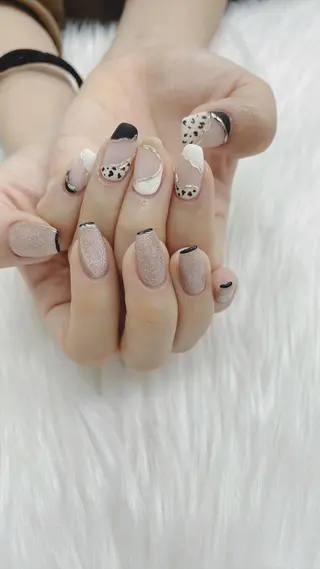 ネイル 🦋ネイルサロン ブラン🌈ゆりのネイルデザイン