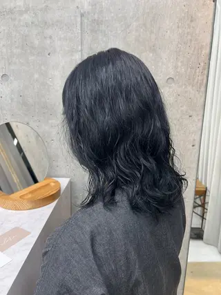 カラー clore所属・透明感カラー yuraのヘアスタイル