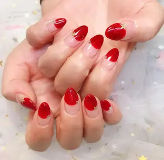 カラー ネイル Q Free nailsのネイルデザイン