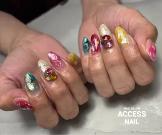 ネイル access nailのネイルデザイン