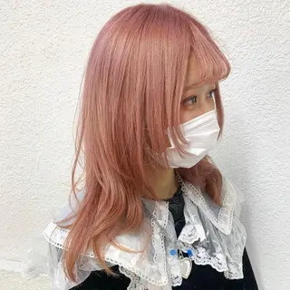 ロング カラー 💥ウルフカット デザインあんな💥のヘアスタイル