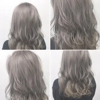 セミロング カラー エクステの神様 ▫️原島ユウヤ▫️のヘアスタイル