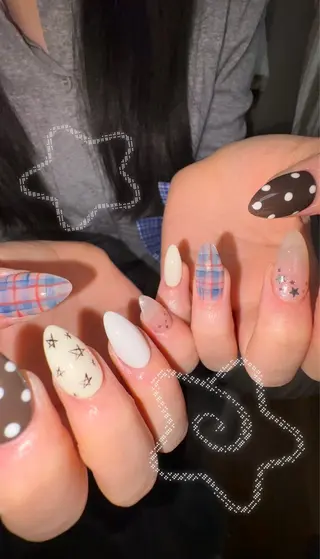 ネイル ⟡.·coco⟡.· 2月予約受付中のネイルデザイン