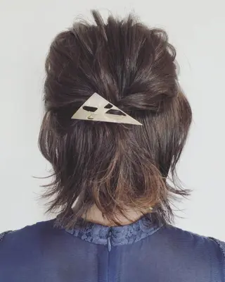 ミディアム ヘアアレンジ あんざき みわのその他イメージ