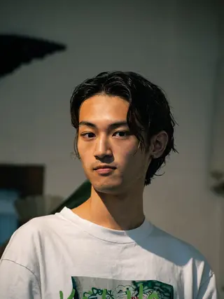 ショート カラー パーマ メンズ 🔗メンズサロン🔗 Kieのヘアスタイル