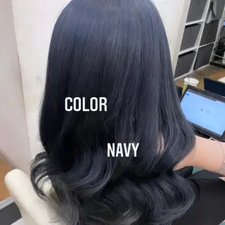 ミディアム カラー エクステ🩵ブリーチ 韓国ヘア🩵KAEのヘアスタイル