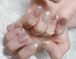 カラー ネイル 芦辺 香奈のネイルデザイン