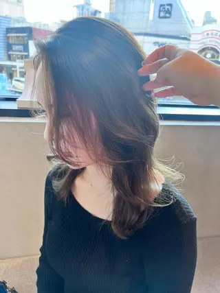 ミディアム パーマ ロカリタ　河原町三条所属・🌐👽フクイ キララ🌎💎のヘアスタイル