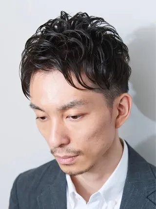 メンズ ラヴィニュースタンダードバーバー中野店所属・💈TAMOGAMI AMI💈のヘアスタイル