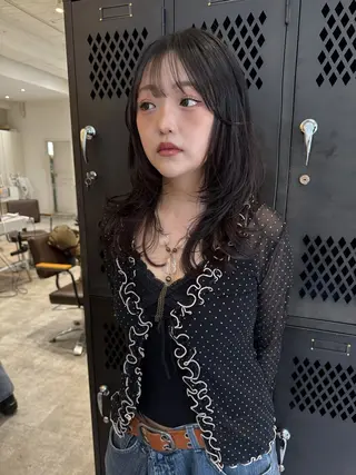 セミロング sliver siki・ayanaのヘアスタイル