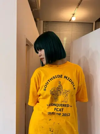 カラー VISION   aoyama所属・かがやしづ ⭐️ハイトーンのヘアスタイル