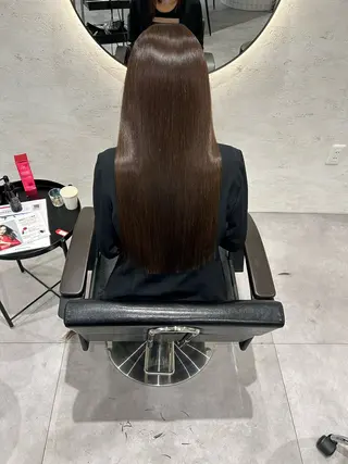 ロング 柴田樹/大人可愛い 艶髪カラー/髪質改善のヘアスタイル