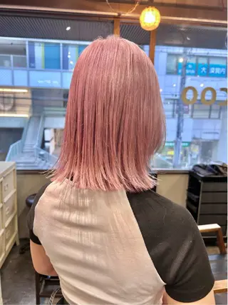 ミディアム L STUDIO所属・ハイトーン/ブリーチ 🧁soraのヘアスタイル