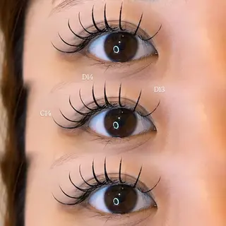 マツエク・マツパ Mell Yuuna ♡パリエク /束感のマツエク・マツパデザイン