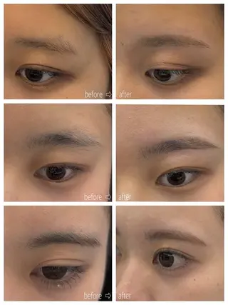 アイブロウ go today share salon表参道Polaris所属・オリーブベージュ きょうかの眉毛・アイブロウイメージ