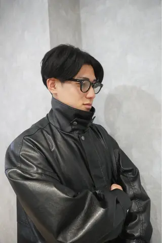 メンズ 最新ケアカラー 髪質改善YUTOのヘアスタイル