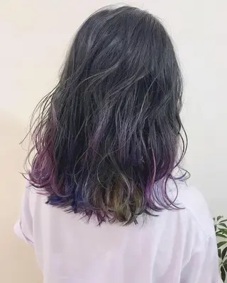 カラー SAKURA 原宿所属・なかの たくみのヘアスタイル