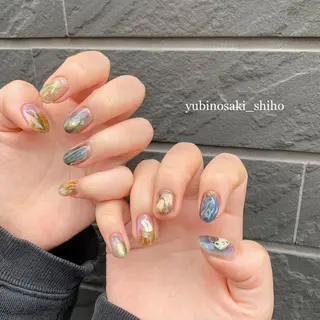 ネイル ゆびノさき茨木店 ニュアンス/アートのネイルデザイン