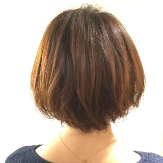 ショート カラー The book hand salon所属・伊藤 さやかのヘアスタイル