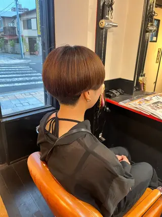 ショート Hammer Smith所属・スズキ リコのヘアスタイル