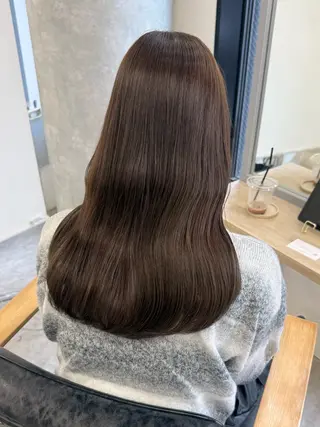ロング カラー ヘアアレンジ Himawari♡ 柔らかいカラーのヘアスタイル