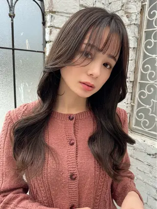 ロング 産休中2026.4月 復帰予定/野崎華代のヘアスタイル