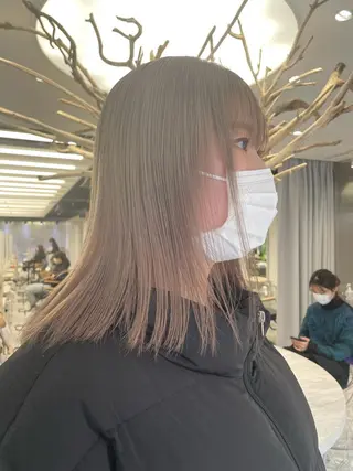 ミディアム カラー モモ 🍑のマツエク・マツパデザイン