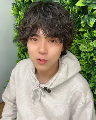 ロング カラー ヘアアレンジ メンズ DX SHARE SALON 原宿店所属・レイヤーカット/ 田中 しょうのヘアスタイル