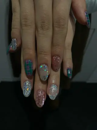 ネイル GO TODAY 吉祥寺Glint所属・うの 韓国ﾈｲﾙ໒꒱⋆⭒˚のネイルデザイン