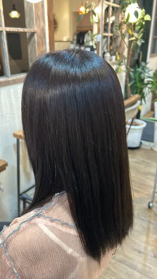 セミロング 眞鍋 祐人のヘアスタイル