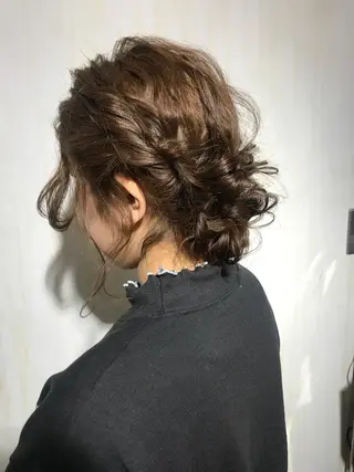ミディアム SALON WORK STATION所属・ボブ♡柔らかいカラー 實松栞理のヘアスタイル