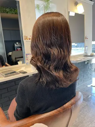 ミディアム パーマ TELAHAIR 副代表　菊池謙のヘアスタイル