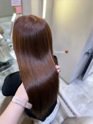 セミロング カラー 🤍ふんわりアイドル カラー🎀Rio🪽のヘアスタイル