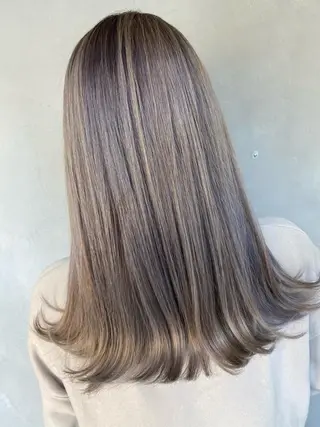 ミディアム カラー LA KING GINZA TOKYO所属・🧡ショートの達人 🧡SHOのヘアスタイル