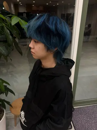 ショート カラー メンズ 伊藤 ゆいなのヘアスタイル