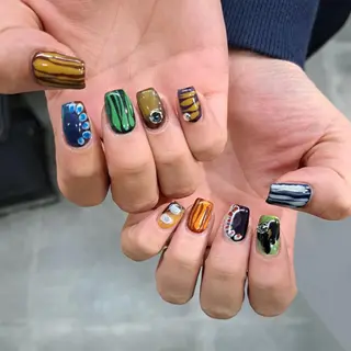ネイル nailstudio eviz新宿店のネイルデザイン