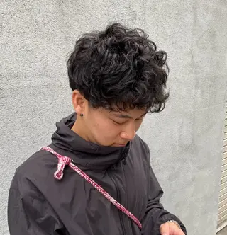 パーマ メンズ men's　パーマ/ ⭐️Tenshinのヘアスタイル