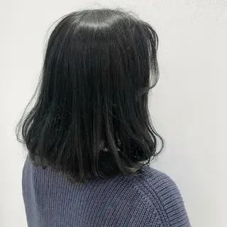 ミディアム カラー 新規限定カット無料 クーポン有り【桂口】のヘアスタイル