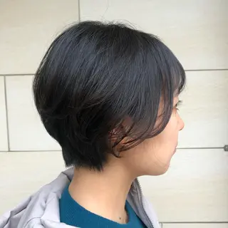 ショート 森本　舞✴︎ 似合わせパーマのヘアスタイル