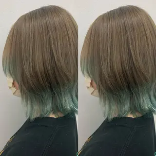 ミディアム ブリーチ無しカラー✨ 美鈴のヘアスタイル