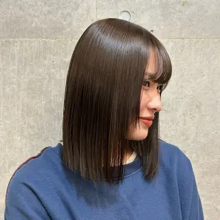 ミディアム カラー HARE×design　ARUE所属・SUZUKI KOMIのヘアスタイル
