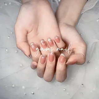 ネイル 𝐲𝐮𝐦𝐢🎀 長さ出しデザイン専門のネイルデザイン