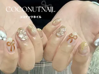 ネイル 神田 ココナッツのネイルデザイン