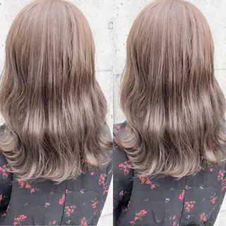 セミロング カラー メンズパーマ名人 TAKUMAのヘアスタイル