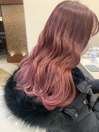 ロング カラー uyu所属・♡kyoka /  uyu♡のヘアスタイル