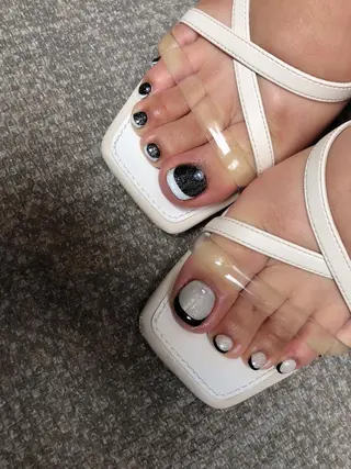 ロング カラー ヘアアレンジ キッズ ネイル マツエク・マツパ 福田 加奈のネイルデザイン